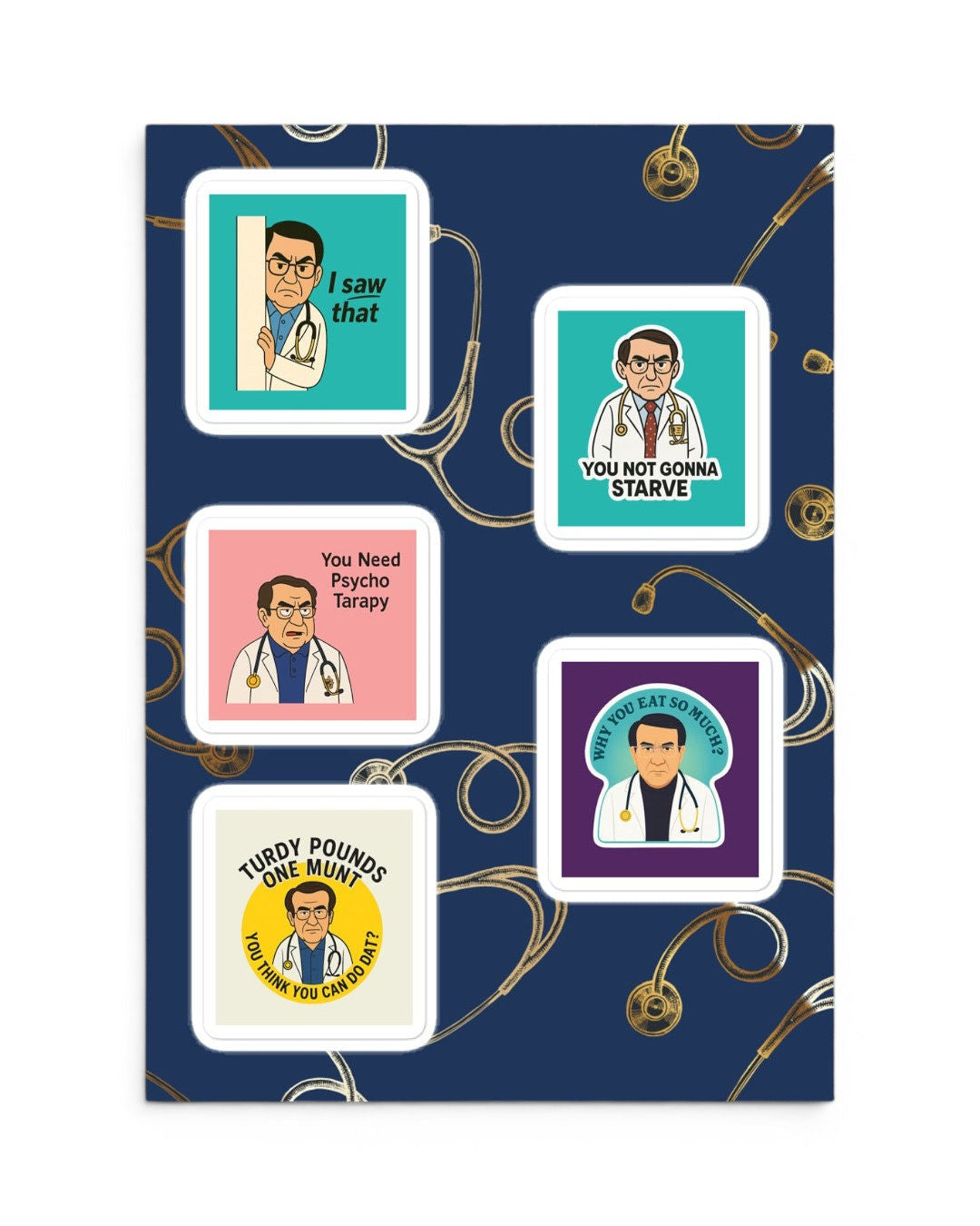 Dr. Now Official - Now-isms - Stickers