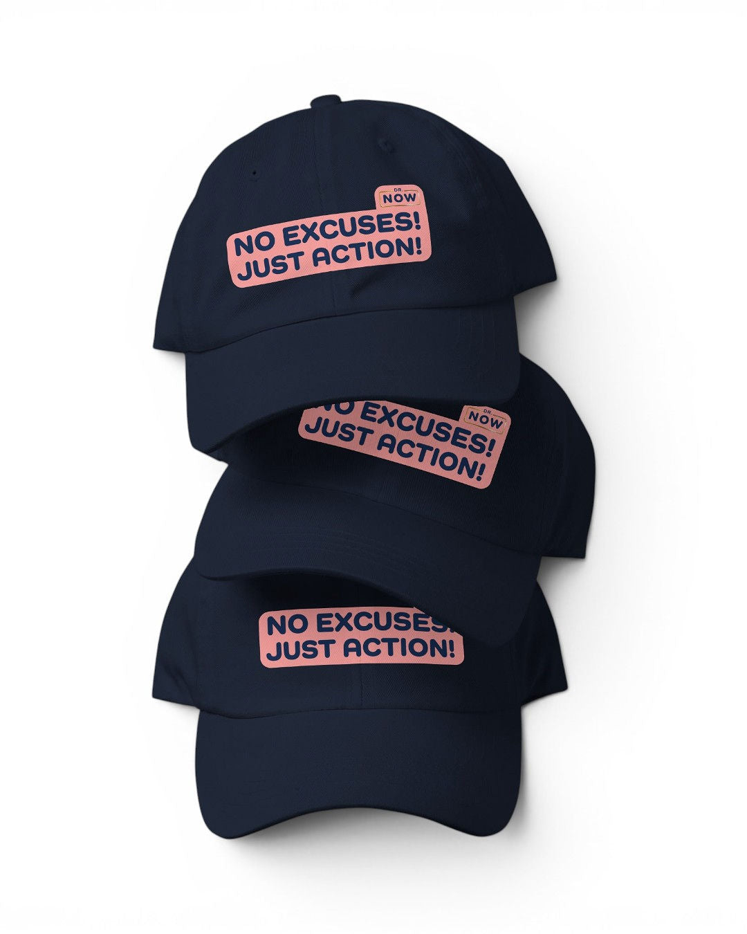 Dr. Now Official - No Excuses Just Action - Cap