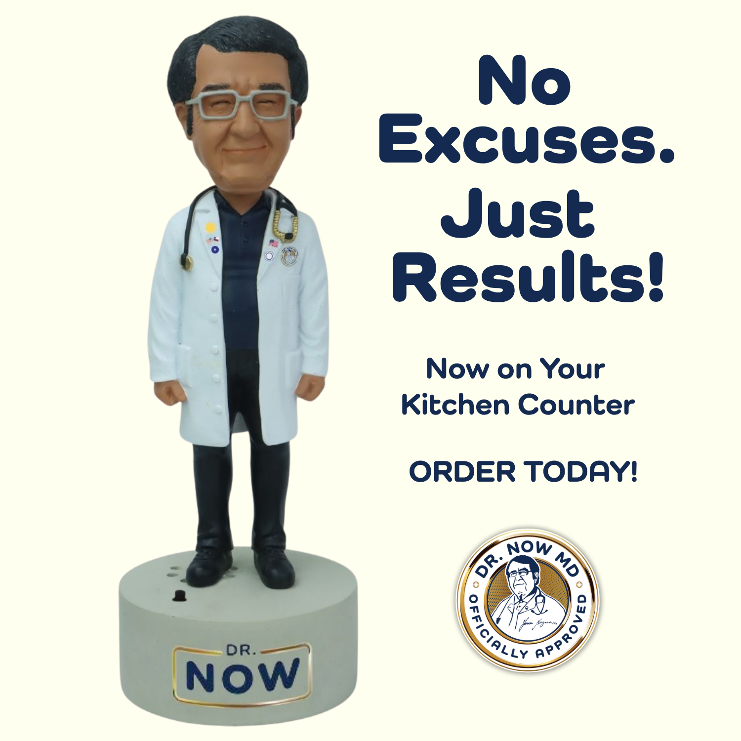 Dr. Now Talking Bobblehead