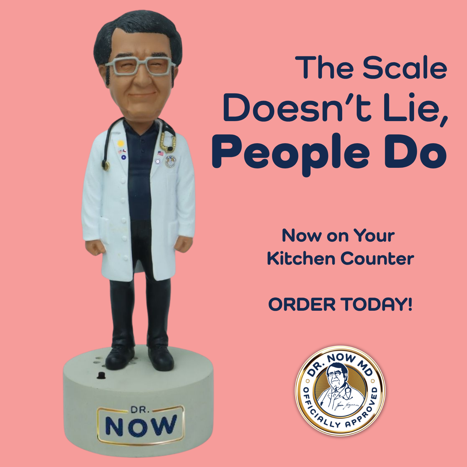 Dr. Now Talking Bobblehead